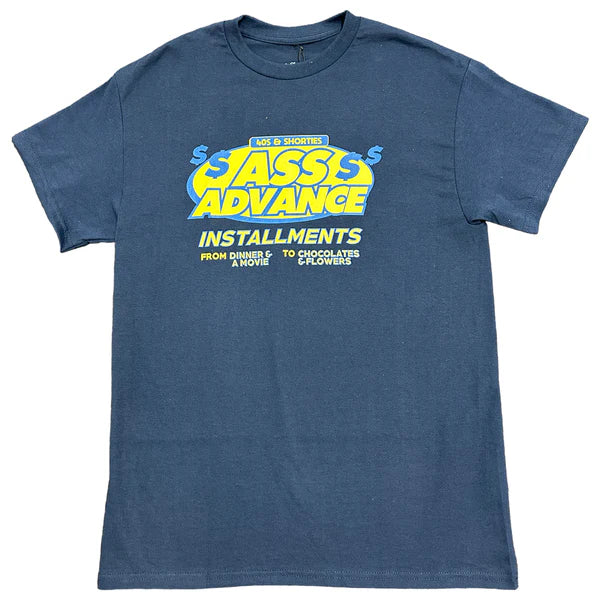 40's & Shorties 'Ass Advance' Tee - Navy