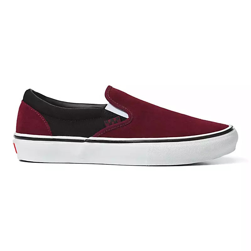 Chaussures Vans 'Skate Slip-On' - Port/Noir