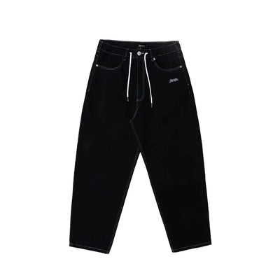 Jacker 'Classic' Pantalon Baggy en Denim - Noir
