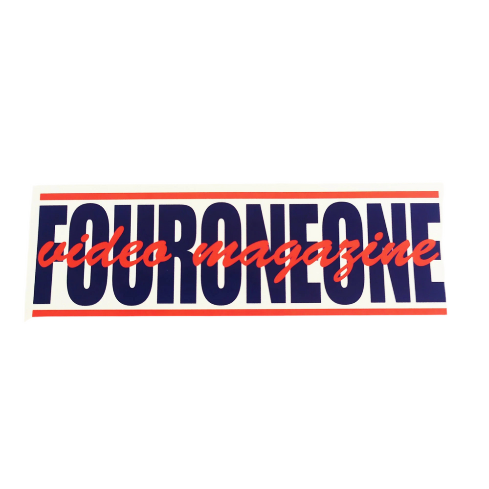 Autocollant 'Funk Logo' 411VM - Marine