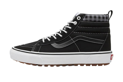 Vans 'SK8-HI MTE-1' Winter Boots - Plaid Grey/White (Women’s)