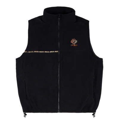 Gilet en molleton 'Spot Hunter' magenta - Noir