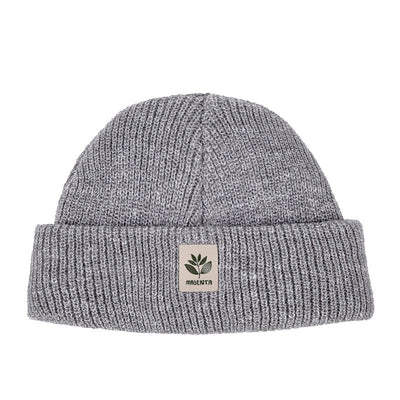 Magenta 'Fam' Beanie - Heather Grey