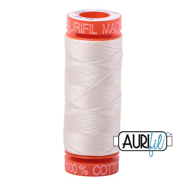 Aurifil Thread- 50wt cotton Thread-  Small Spools — Cottage Quilting Ltd.