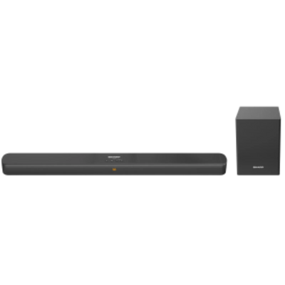 SHARP HT-SBW192 – Barre de son 2.1 canaux avec caisson de basses sans fil, Bluetooth, HDMI ARC
