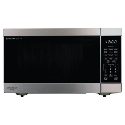 Micro-ondes sur comptoir SHARP SMC1664KSC Carousel – 1,6 pi³ 1100W en acier inoxydable