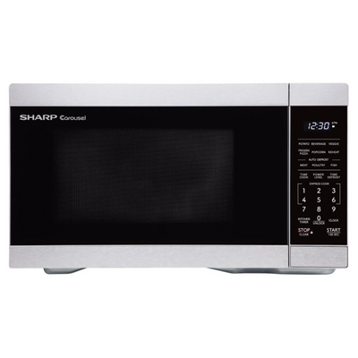 SHARP SMC0962KSC Carousel® Countertop Microwave Oven 0.9 cu. ft. 900W Stainless Steel