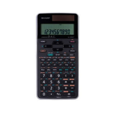 Calculatrice scientifique SHARP EL546XTSL – 470 fonctions et logique algébrique directe