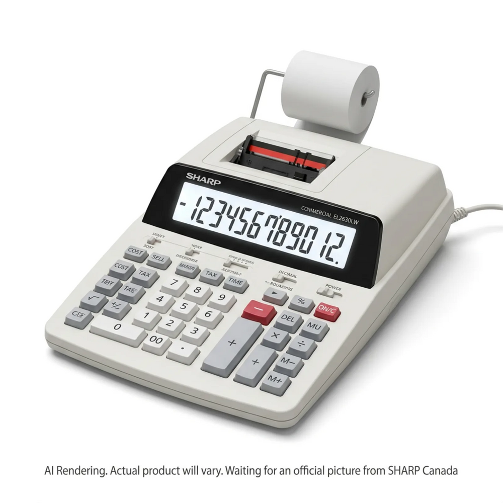 12 Digit Commercial Printing Calculator
