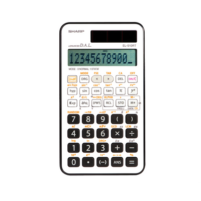 Sharp 169-Function Scientific Calculator - Black (EL510RT)