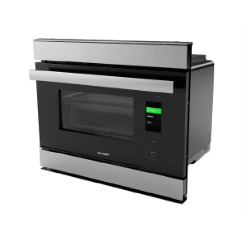 Sharp SSC2489GS 24-Inch Smart Combi Built-In Steam Oven with Alexa Control & Convection