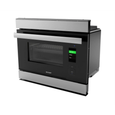 Sharp SSC2489GS 24-Inch Smart Combi Built-In Steam Oven with Alexa Control & Convection