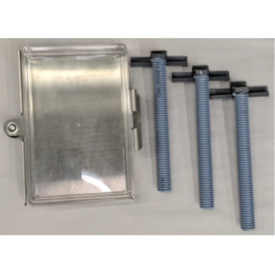 TITAN 4 TIER DRAINING PIPE KITS WITH BLACK HOOKS