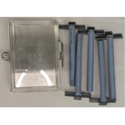 TITAN 6 TIER DRAINING PIPE KITS WITH BLACK HOOKS