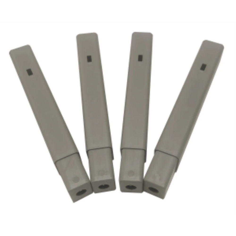 PLASTICO 4 EXTRA LEGS TO BUILD A 4 TIER BOOT RACK LIGHT GREY COLOR
