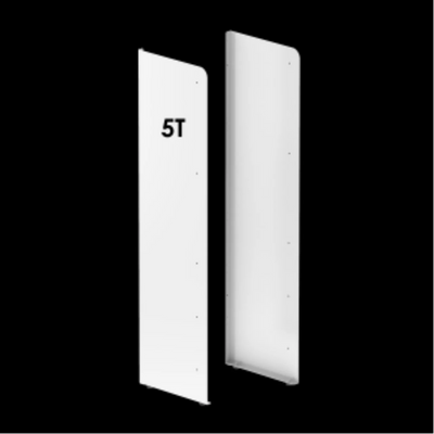 TITAN 5 tier White Panels