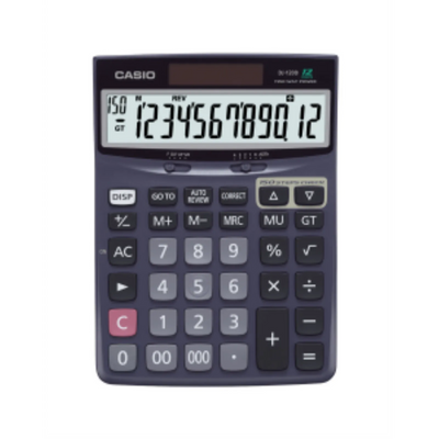 Calculatrice de bureau Casio DJ-120D