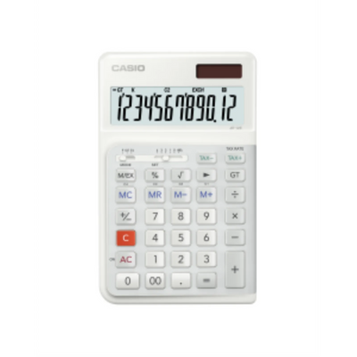 Casio JE-12E Desk Calculator (JE-12E-WE-WB-IP)