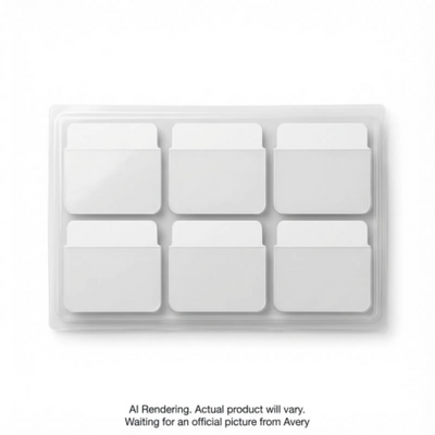 Avery Hand-Write UltraTabs Multi-Use White 48 Pack (74781)
