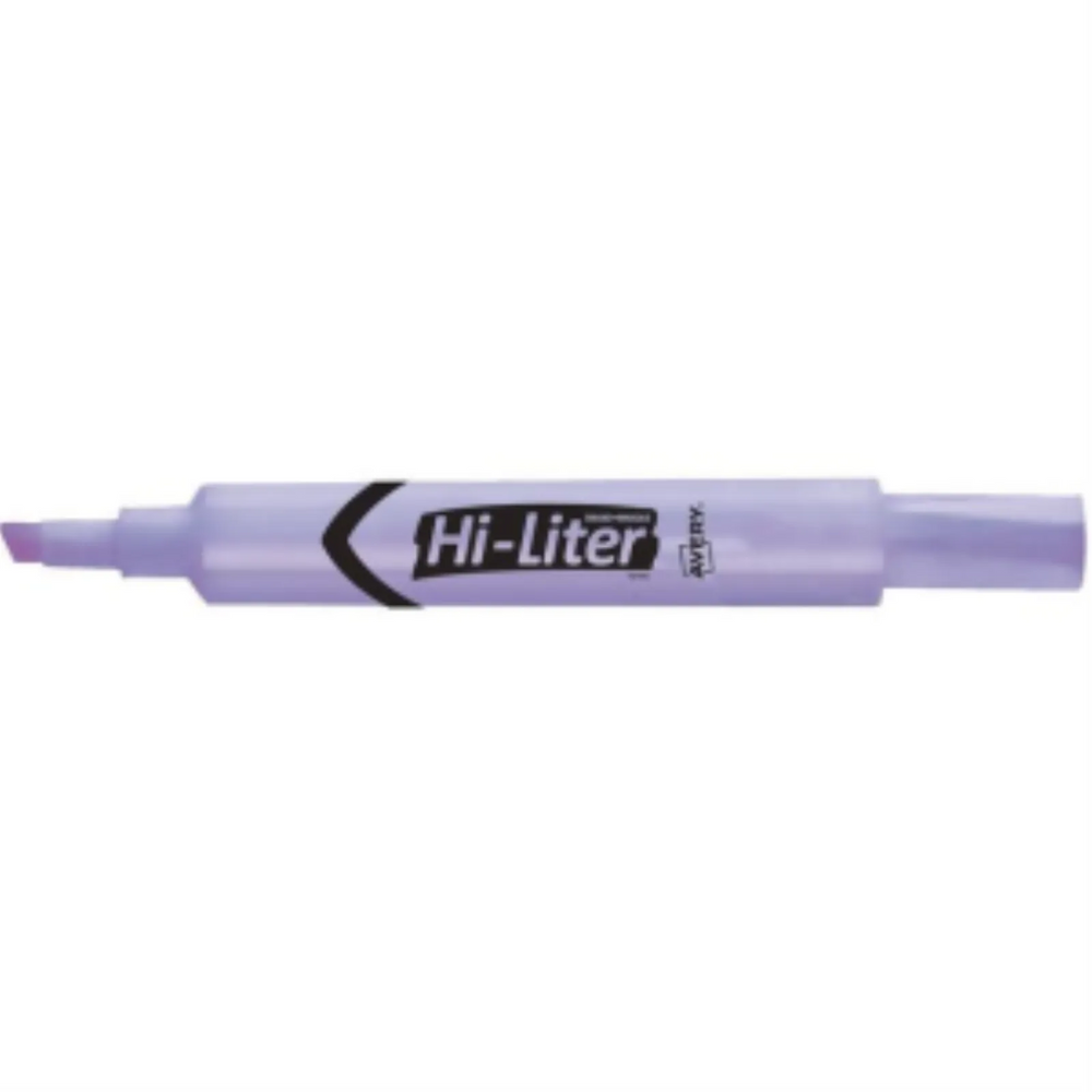 24060 HI-LITER DESK STYLE,  PURPLE, INDIVIDUAL UPC Box/12