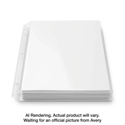 Avery Heavyweight Diamond Clear Sheet Protectors (75302)