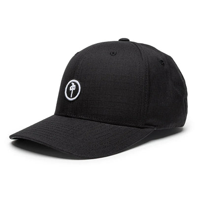 Red Dragon 'Ripstop Chung' Flexfit Cap - Black/White
