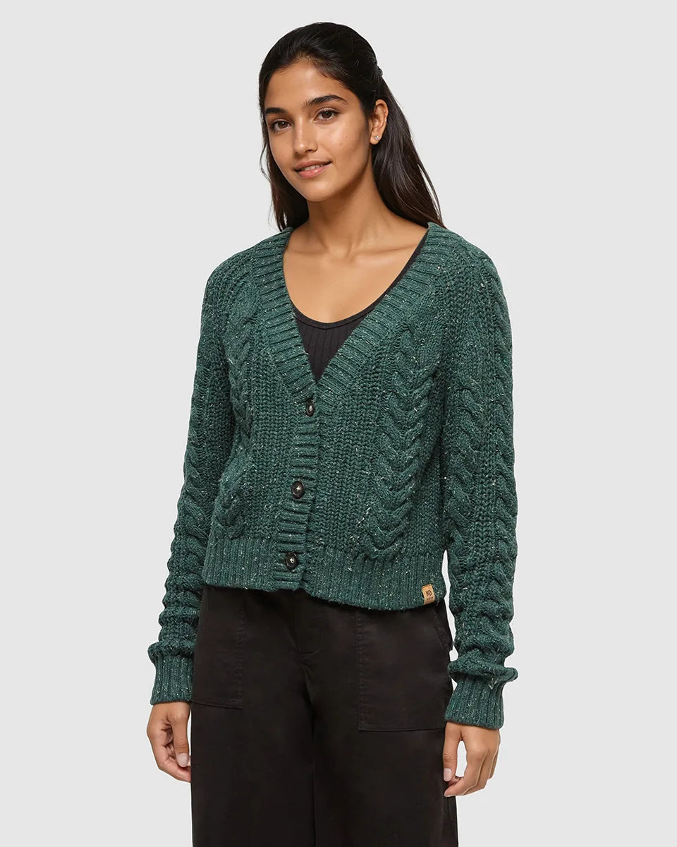 Cardigan Stillwater à mouchetures