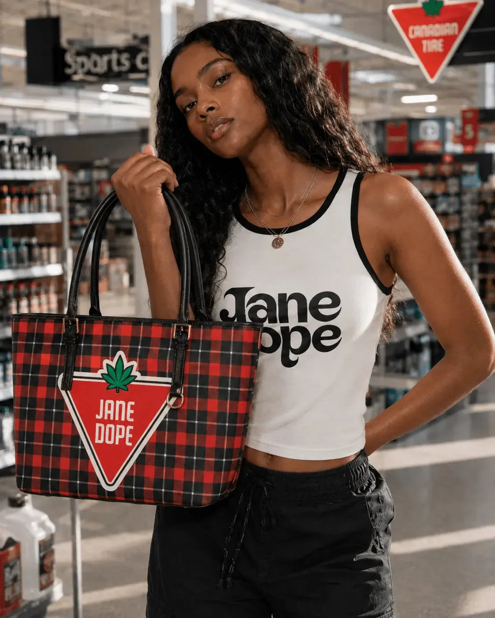 The Hot Canadian Vegan Leather Tote