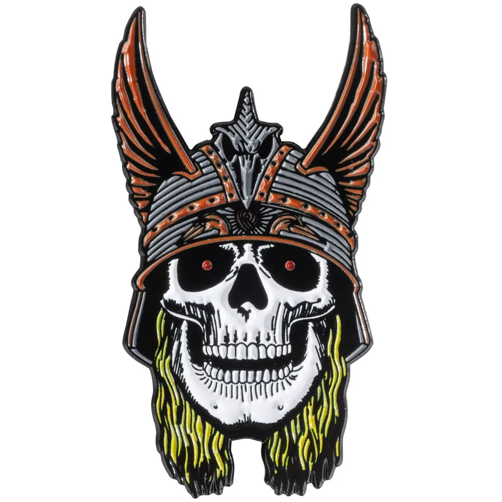 Powell Peralta x Andy Anderson 'Skull' Pin - Multi