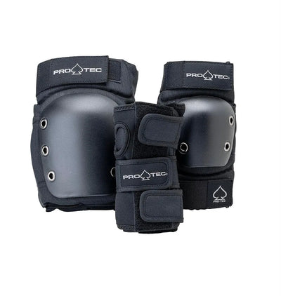 Pro-Tec 'Street' Protective Gear - Black (3-Pack)