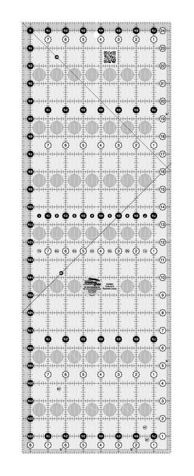 Règle Creative Grids pour courtepointe 8,5" x 24,5"
