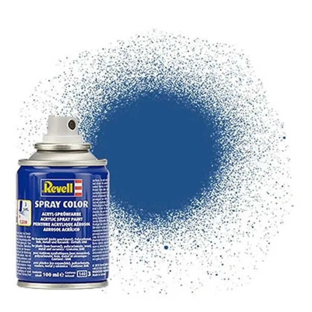 Revell Bleu Mat Aérosol Acrylique 100ml