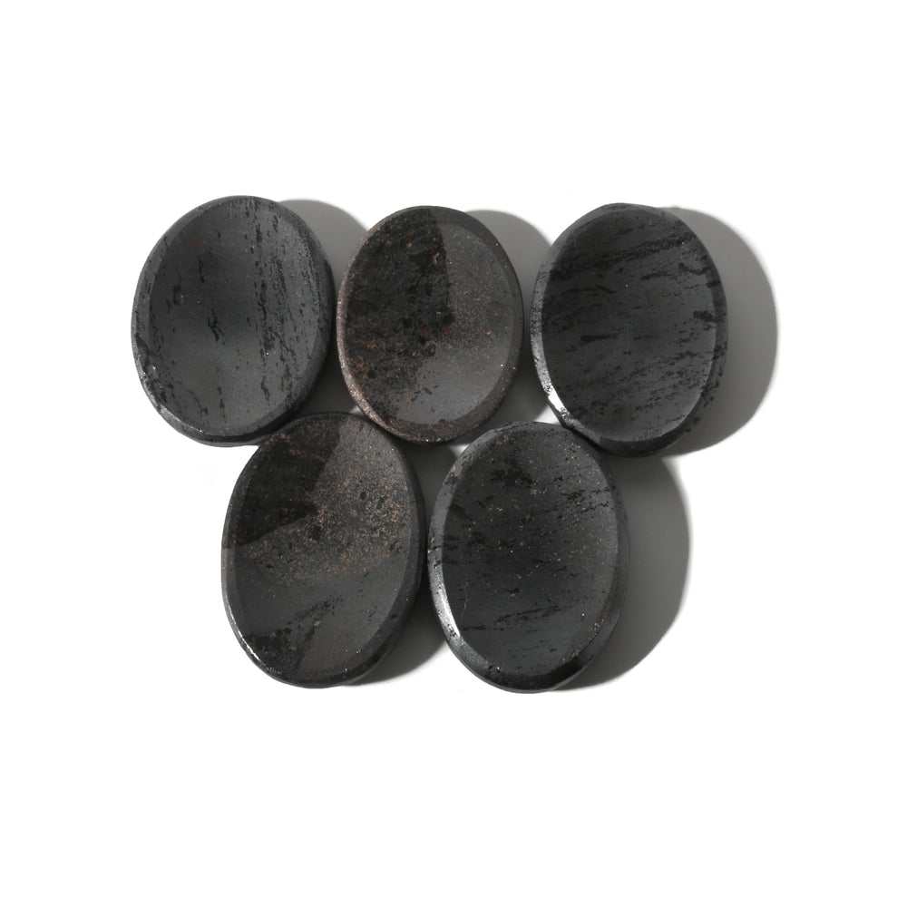Lot de 5 pierres d'hématite anti-stress