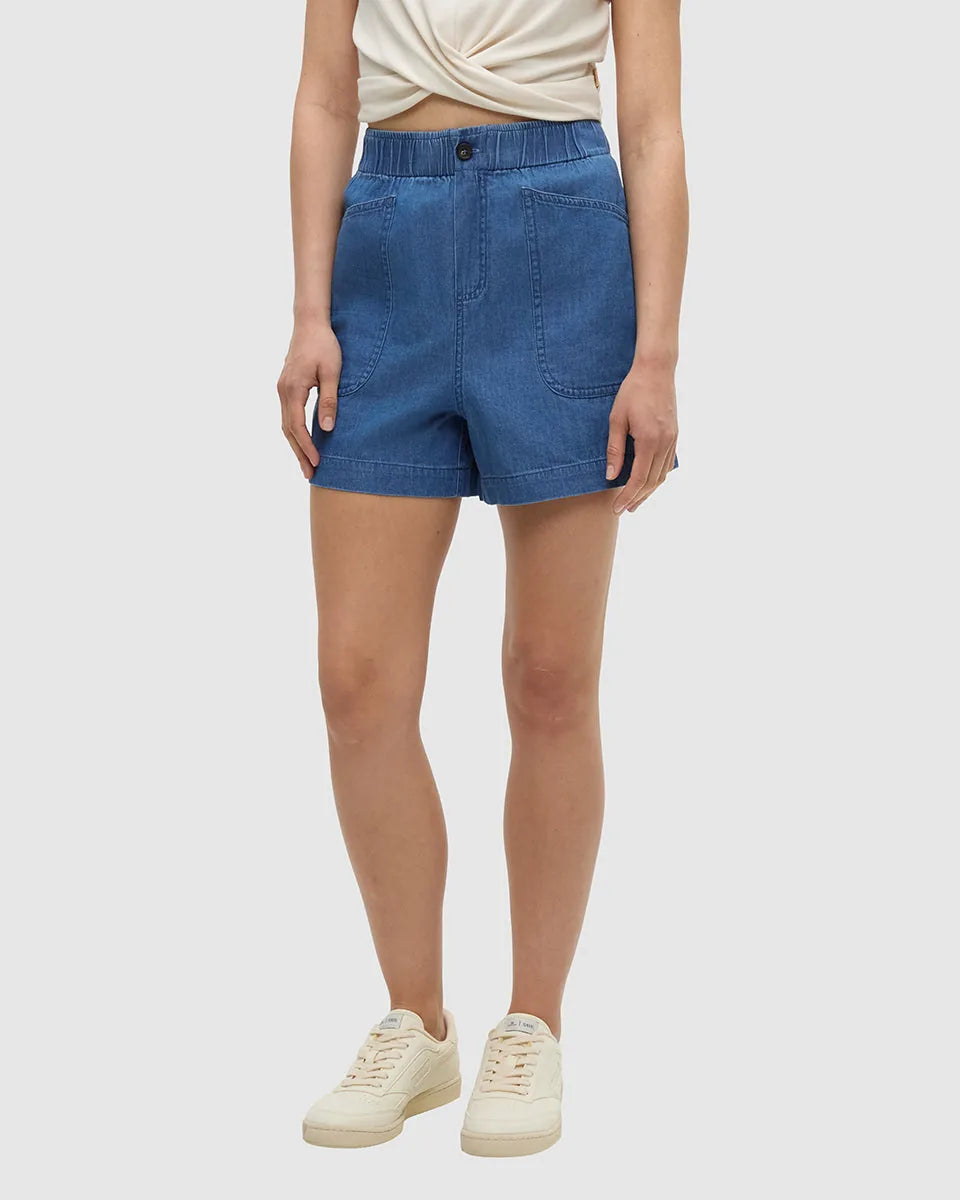 Short en denim Cascades
