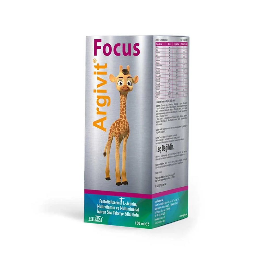 Sirop Argivit Focus – 150 ml