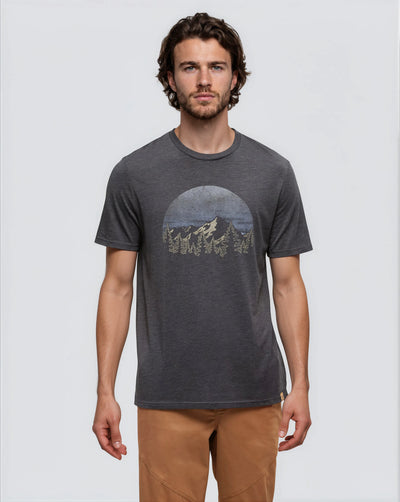 T-shirt "Coucher de soleil vintage"