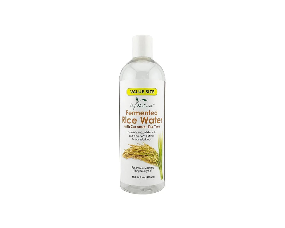 BY NATURES EAU DE RIZ FERMENTÉ AVEC NOIX DE COCO + ARBRE À THÉ 16 OZ