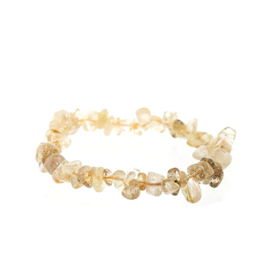 Bracelet de perles de Quartz rutile - Fils de lumière