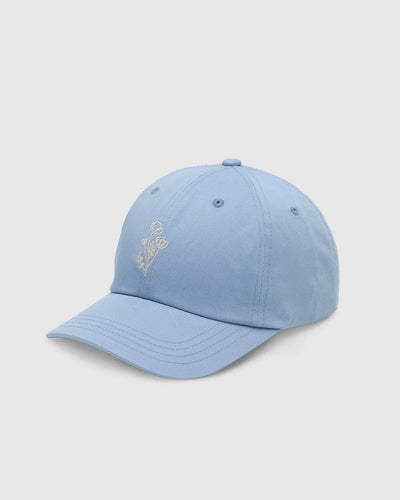 Casquette à broderie florale