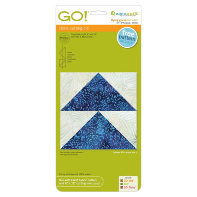 GO! Oies Sauvages - 3 1/2 po x 6 1/2 po (fini 3 po x 6 po)