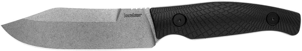 Couteau à lame fixe style Bowie Kershaw Camp 5 avec étui