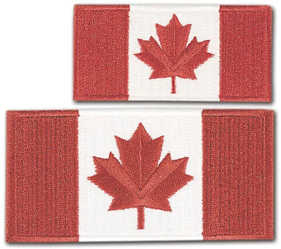 Écussons thermocollants Drapeau Canadien North 49