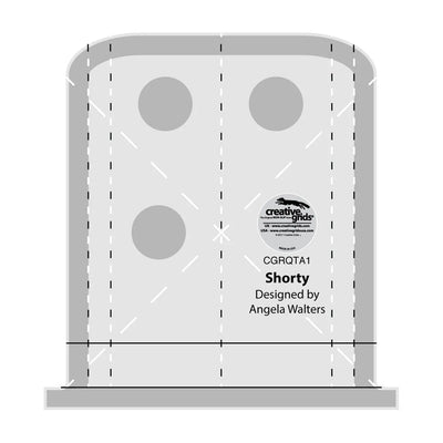 Outil de matelassage à la machine Creative Grids - Shorty