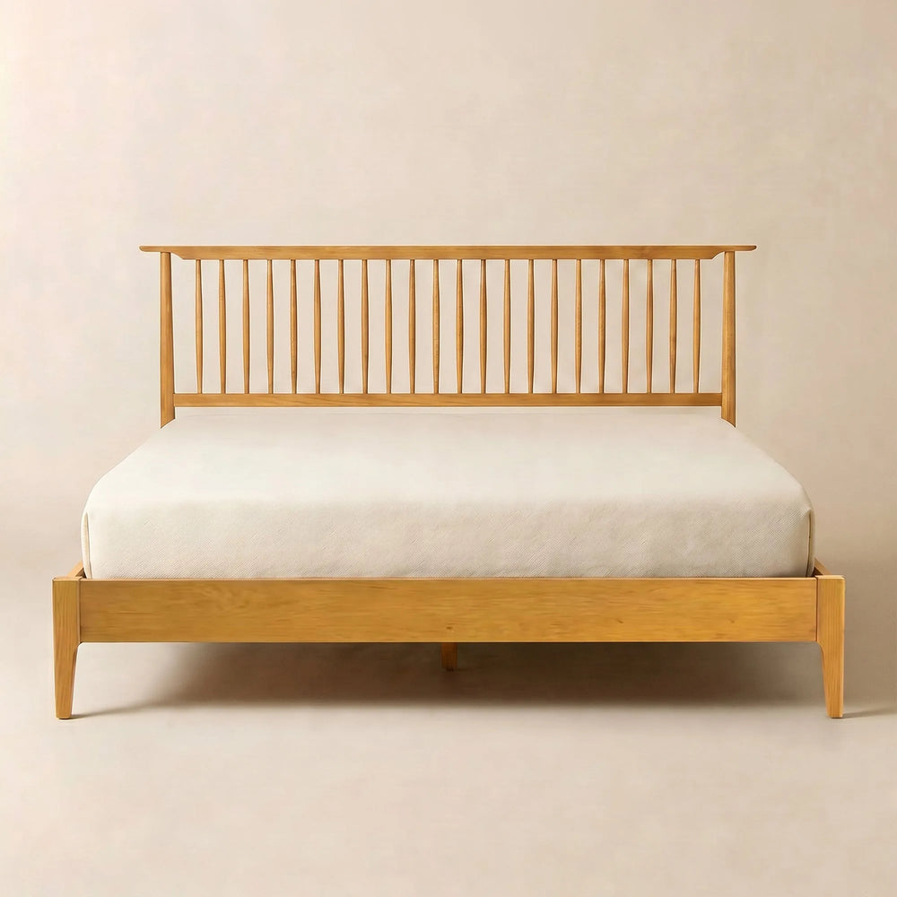 Structure de lit en bois massif Ruby