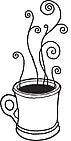Tampon encreur Frog's Whiskers - L'heure du café