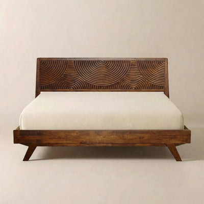 Structure de lit Harmony en bois massif