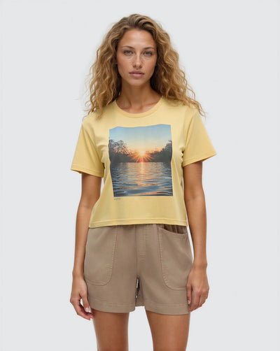 T-shirt court Vue sur le lac