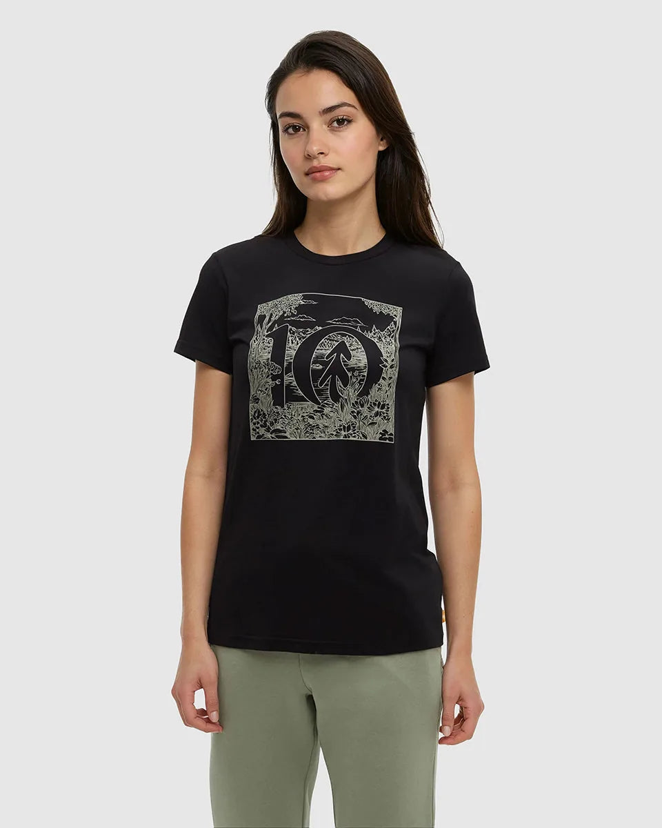 T-shirt avec logo « Vie de lac »