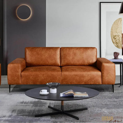 Freeman Sofa in Rustic Light Brown