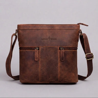Greenwood Leather Crossbody Bag